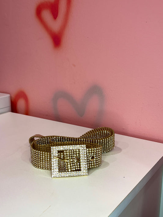 CINTURÓN GOLDEN STRASS