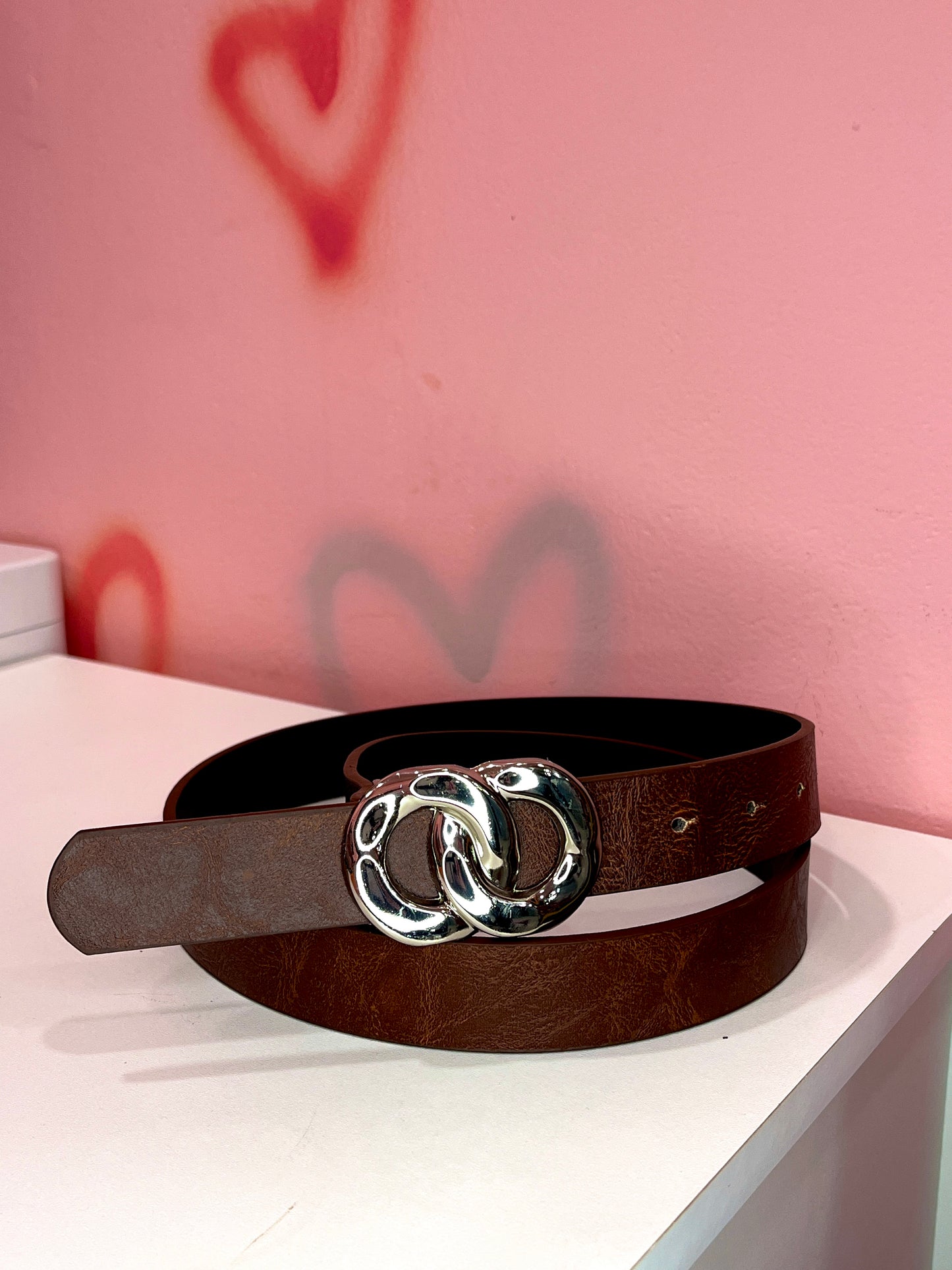 CINTURÓN BROWN CLIP