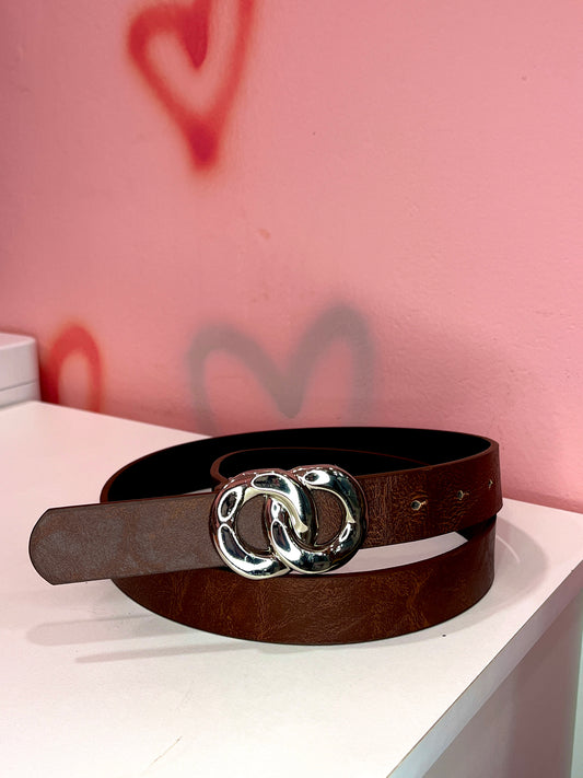 CINTURÓN BROWN CLIP